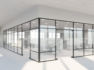 các loại vách nhôm kính